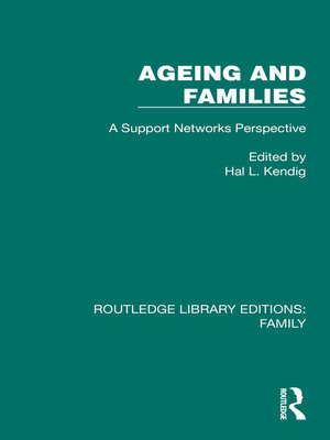 cover image of Ageing and Families
